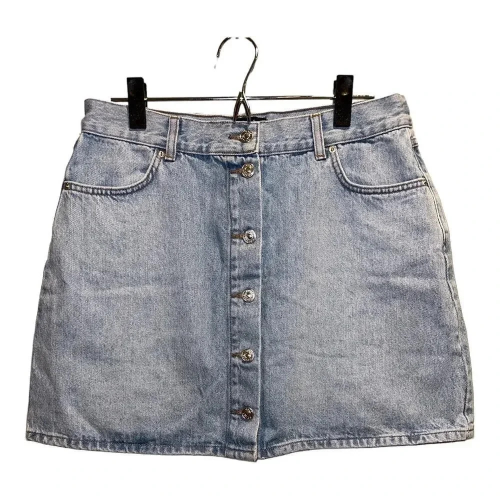 ASOS Denim Button Up‎ Skirt